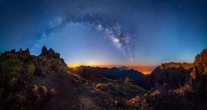 via lactea caldera taburiente