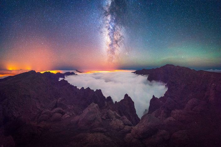 via lactea caldera taburiente